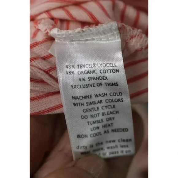 Toad & Co. Fit & Flare Striped Dress-Pockets-Large-Organic Cotton Blend-Outdoors - Picture 4 of 7